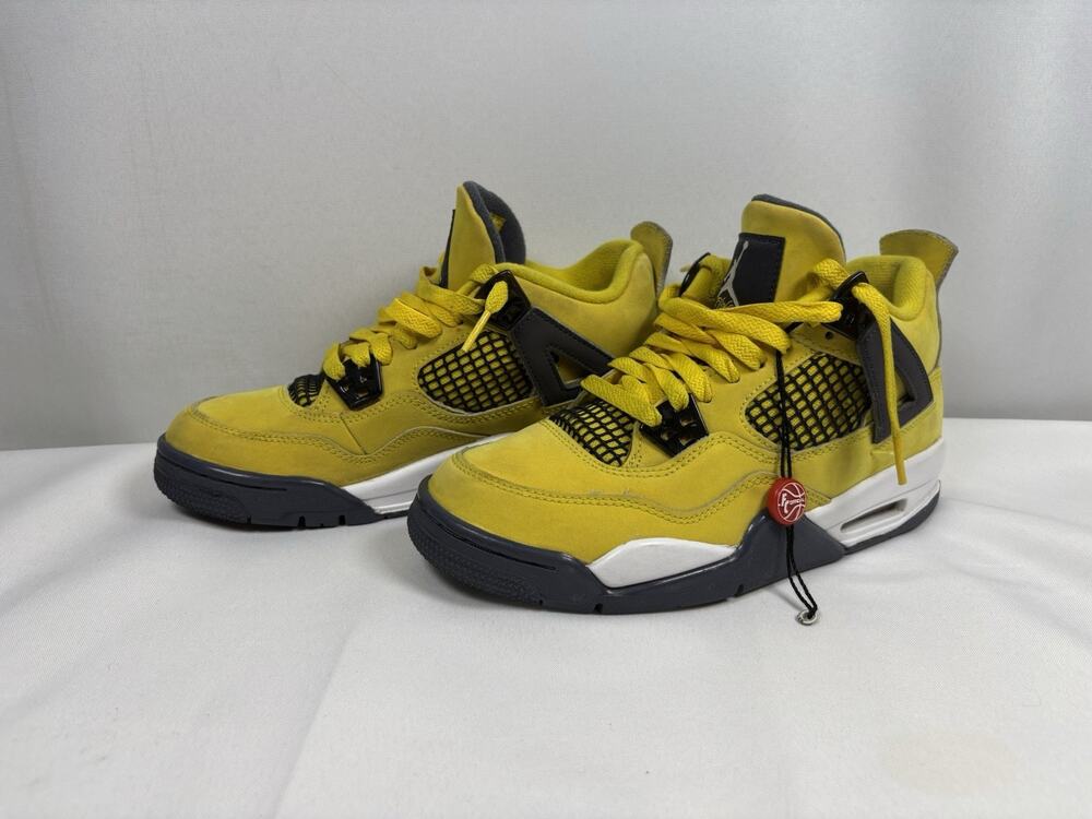 Air Jordan 4 Retro “Lightning” (2021), style code 408452-700, size 5Y